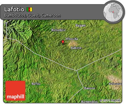 Satellite Map of Lafotio