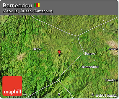 Satellite Map of Bamendou