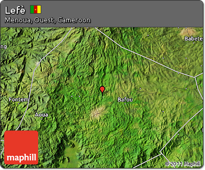 Satellite Map of Lefè