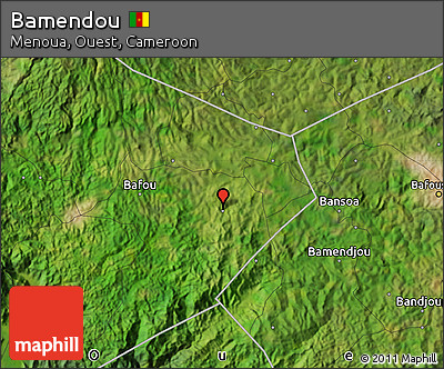 Satellite Map of Bamendou