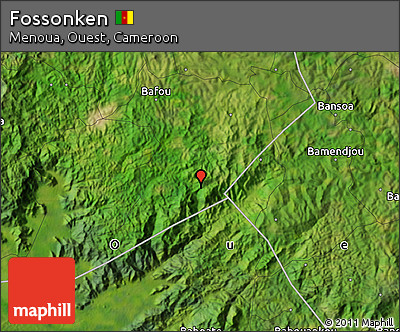 Satellite Map of Fossonken