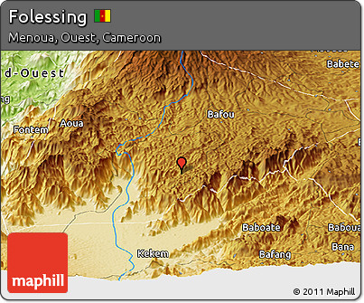 Physical Panoramic Map of Folessing