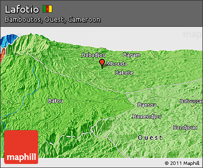 Political Panoramic Map of Lafotio