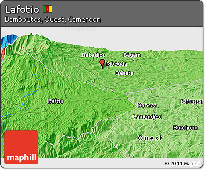 Political Panoramic Map of Lafotio