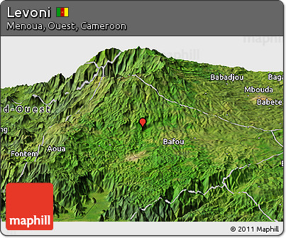 Satellite Panoramic Map of Levoni