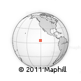 Outline Map of the Area around 5° 25' 24" N, 120° 37' 30" W, rectangular outline