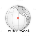 Outline Map of the Area around 5° 25' 24" N, 122° 19' 29" W, rectangular outline