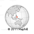 Outline Map of the Area around 5° 25' 24" N, 125° 52' 30" E, rectangular outline