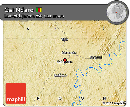 Physical Map of Gai-Ndaro