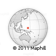 Outline Map of the Area around 5° 25' 24" N, 143° 43' 29" E, rectangular outline