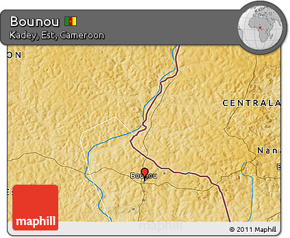 Physical 3D Map of Bounou