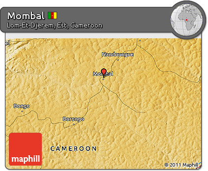 Physical 3D Map of Mombal