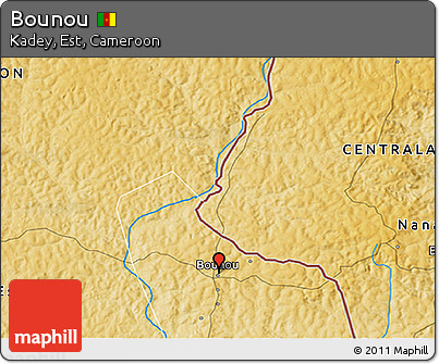 Physical 3D Map of Bounou