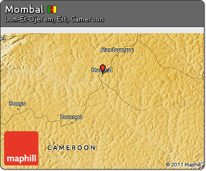 Physical 3D Map of Mombal