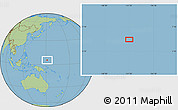 Savanna Style Location Map of the area around 5° 25' 24" N, 151° 22' 30" E