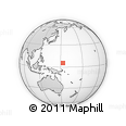 Outline Map of the Area around 5° 25' 24" N, 153° 4' 29" E, rectangular outline