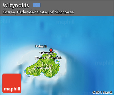 Physical 3D Map of Witynokis