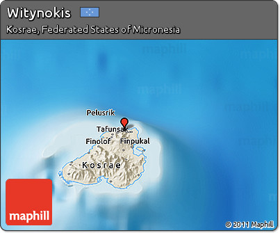 Shaded Relief 3D Map of Witynokis