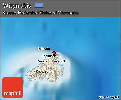 Shaded Relief 3D Map of Witynokis