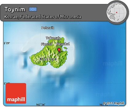 Physical Map of Toynim