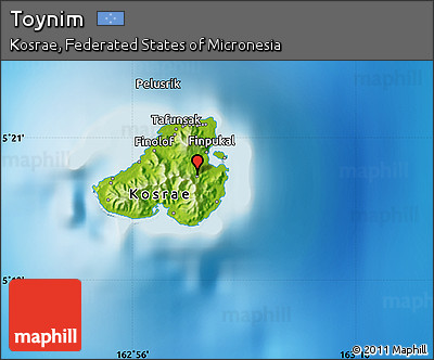 Physical Map of Toynim