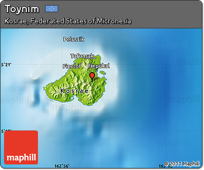 Physical Map of Toynim
