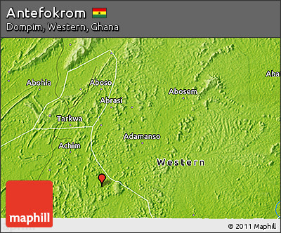 Physical 3D Map of Antefokrom