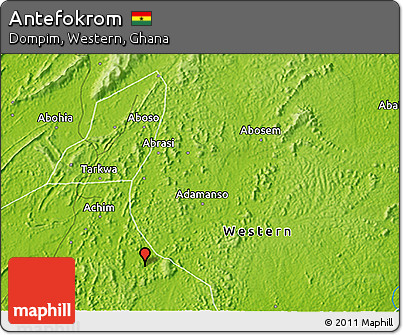 Physical 3D Map of Antefokrom