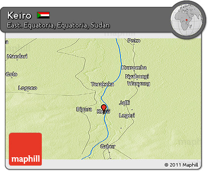 Physical Panoramic Map of Keiro