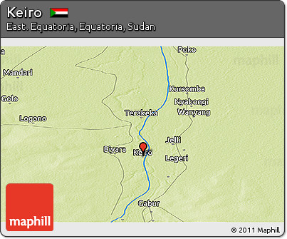 Physical Panoramic Map of Keiro
