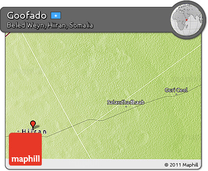 Physical 3D Map of Goofado