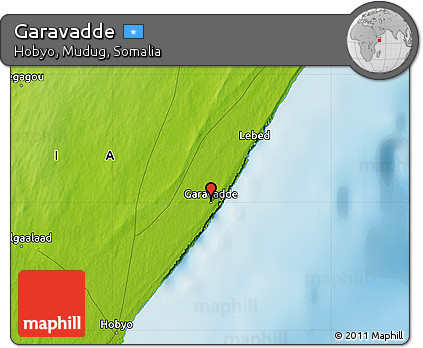 Physical Map of Garavadde