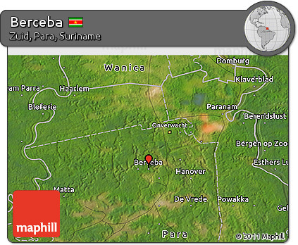 Satellite 3D Map of Berceba
