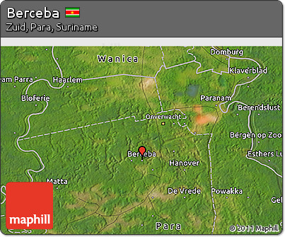 Satellite 3D Map of Berceba