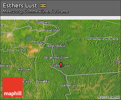 Satellite 3D Map of Esthers Lust