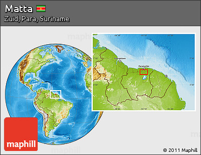 Physical Location Map of Matta