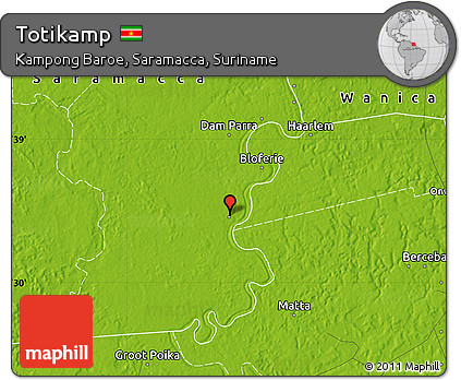 Physical Map of Totikamp