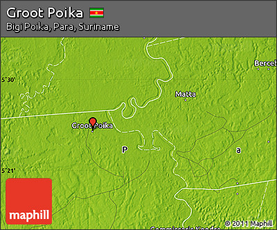 Physical Map of Groot Poika