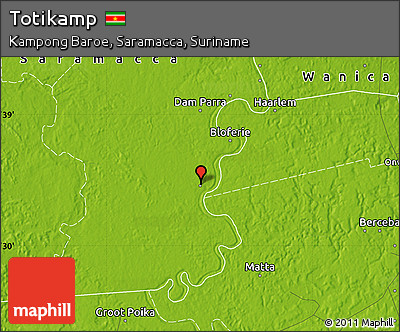 Physical Map of Totikamp