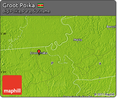 Physical Map of Groot Poika