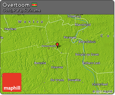 Physical Map of Overtoom