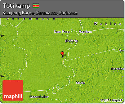 Physical Map of Totikamp