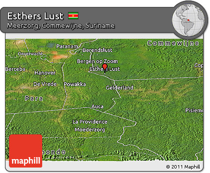 Satellite Panoramic Map of Esthers Lust