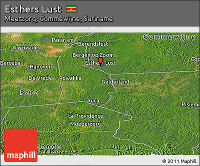 Satellite Panoramic Map of Esthers Lust