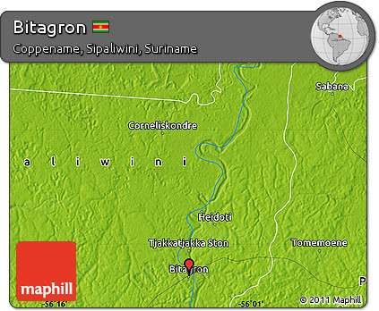 Physical Map of Bitagron