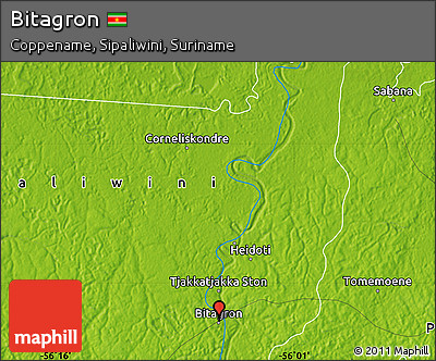 Physical Map of Bitagron