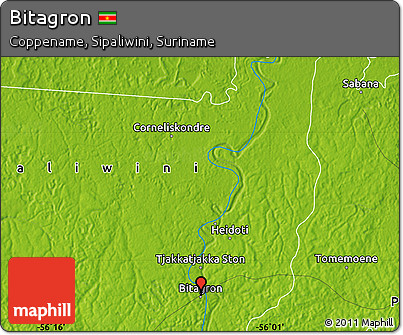 Physical Map of Bitagron