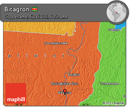 Political Map of Bitagron