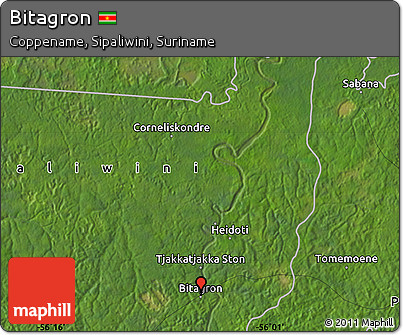 Satellite Map of Bitagron