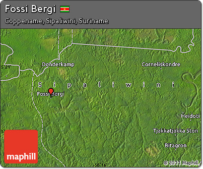 Satellite Map of Fossi Bergi